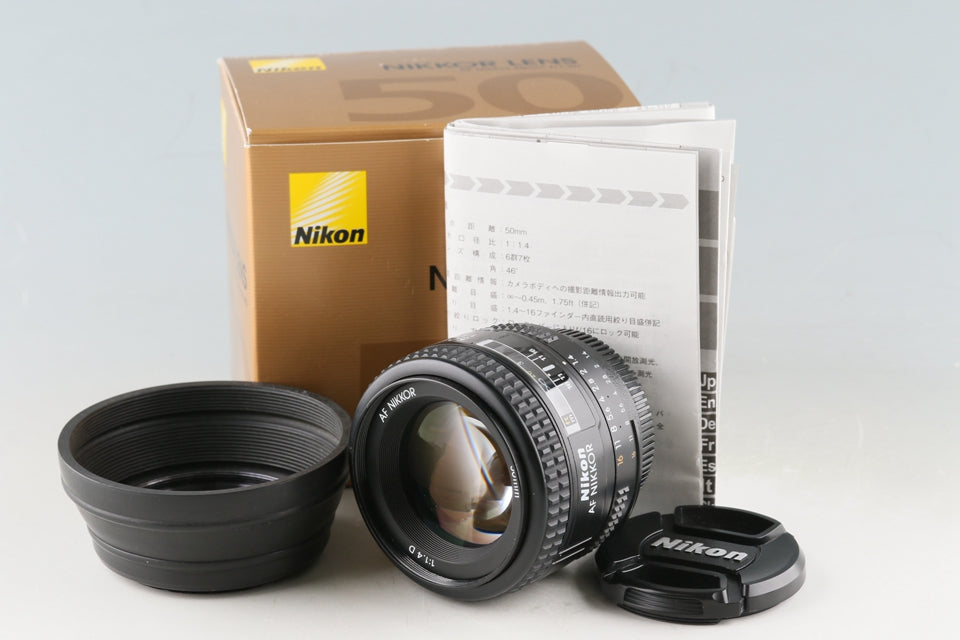 実用品・美品]Nikkor AF 50mmm f1.4 ノンD (日本製版） - レンズ(単焦点)