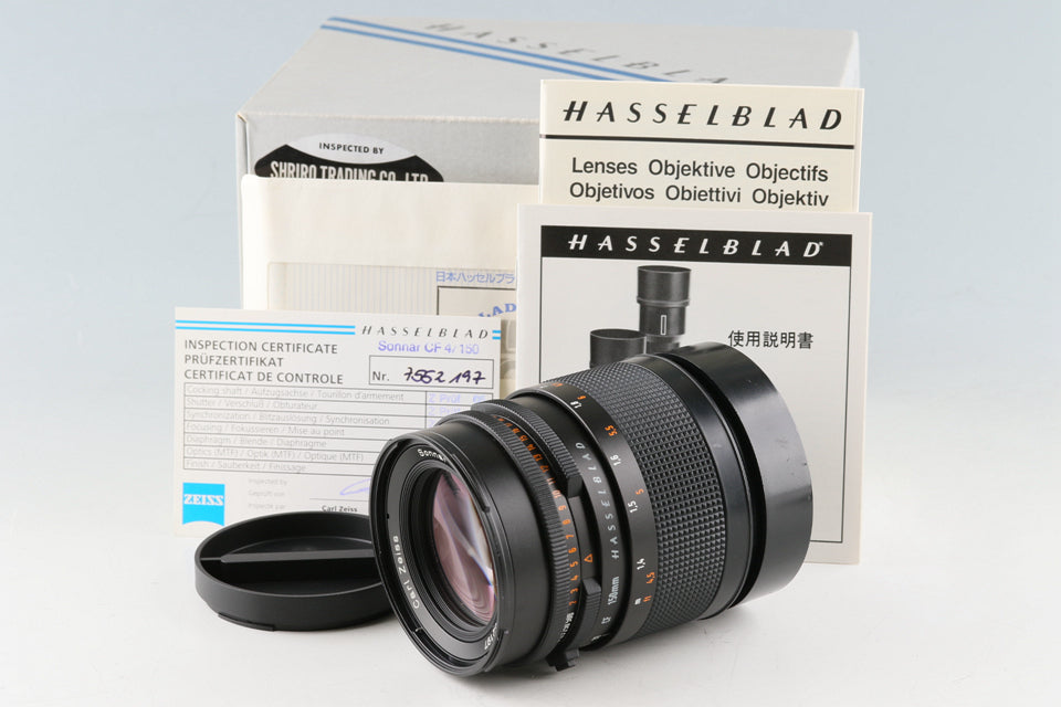 Hasselblad Carl Zeiss Sonnar T* 150mm F/4 CF Lens With Box