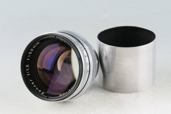 Zeiss Zeiss-Opton Sonnar 50mm F/1.5 Lens #51089E5