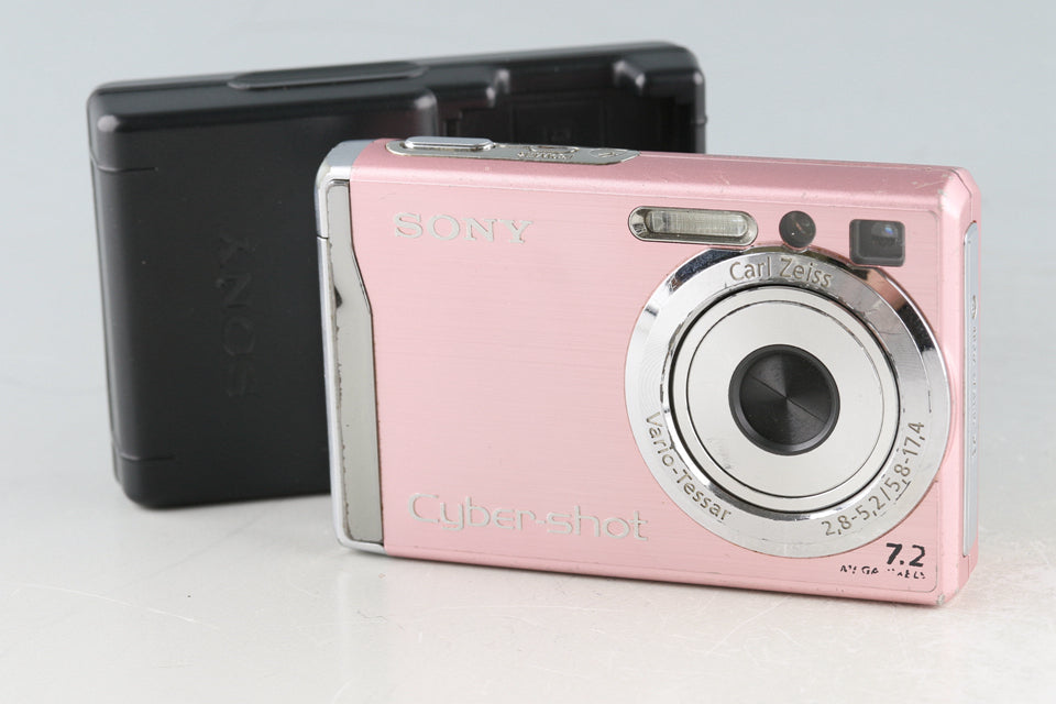 Sony Cyber-shot DSC-W80 7.2 Megapixel Compact Camera, Pink 