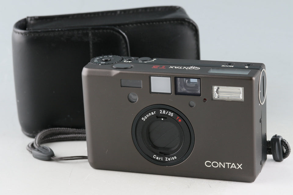 Contax T3 Titan Black 35mm Point & Shoot Film Camera #51802D5