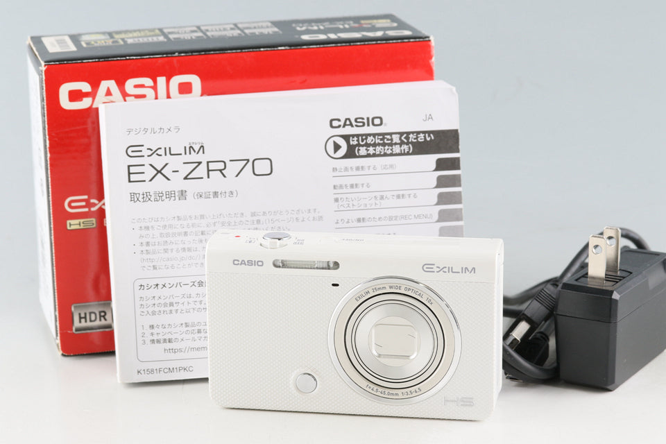 Casio Exilim EX-ZR70 Digital Camera With Box #51862L8