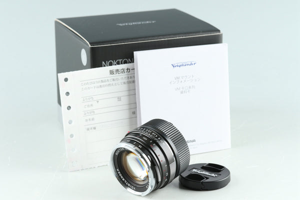 *New* Voigtlander Nokton Classic 40mm F/1.4 SC Lens for Leica M With Box #CVM4014SCL7