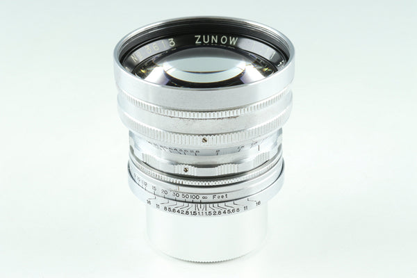 Zunow 50mm F/1.1 Lens for Leica L39 *購入希望の方は弊社までご連絡ください*