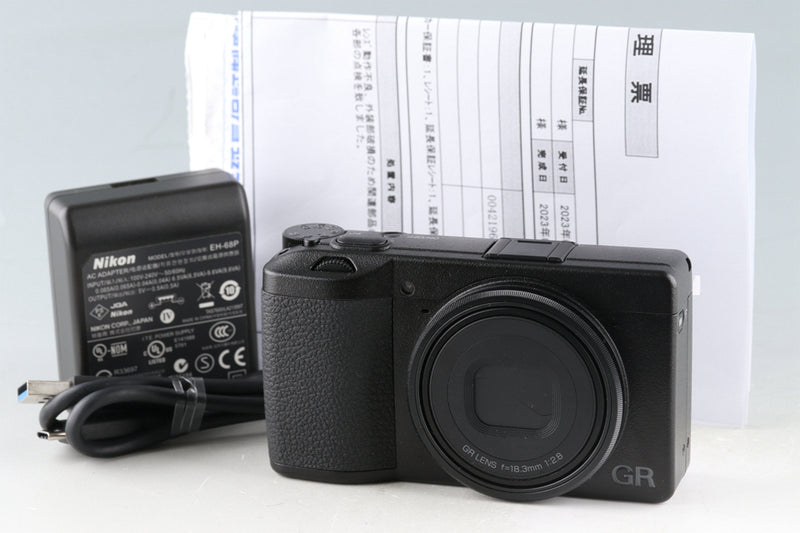 Ricoh GR III Digital Camera #27739E3