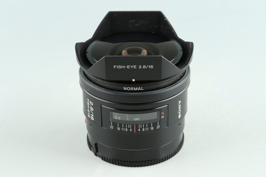 Sony 16mm F/2.8 Fish-Eye Lens for Sony AF #33186G1 – IROHAS SHOP