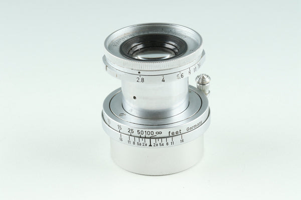 Leica Leitz Elmar 50mm F/2.8 Lens for Leica L39 #37435T