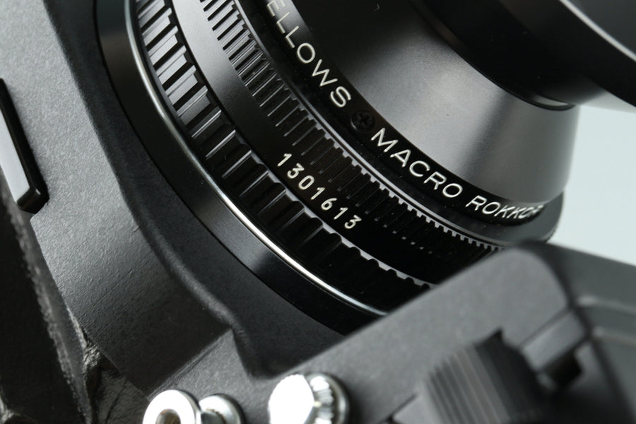 Minolta Auto Bellows Macro Rokkor 100mm F/4 Lens + Bellows #37509M