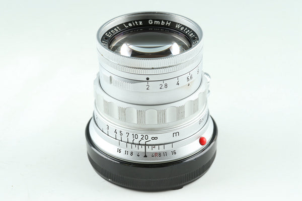 Leica Leitz Summicron 50mm F/2 Lens for Leica M #38738T