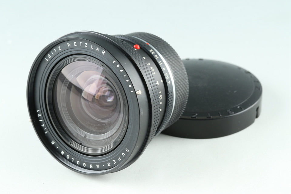 Leica Leitz Super-Angulon-R 21mm F/4 3-Cam Lens for Leica R