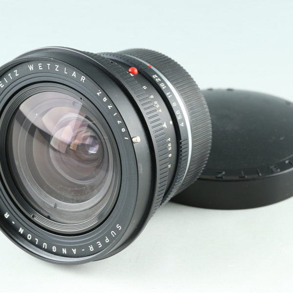 Leica Leitz Super-Angulon-R 21mm F/4 3-Cam Lens for Leica R