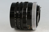 Canon Super-Canomatic R 58mm F/1.2 Lens #39609E4