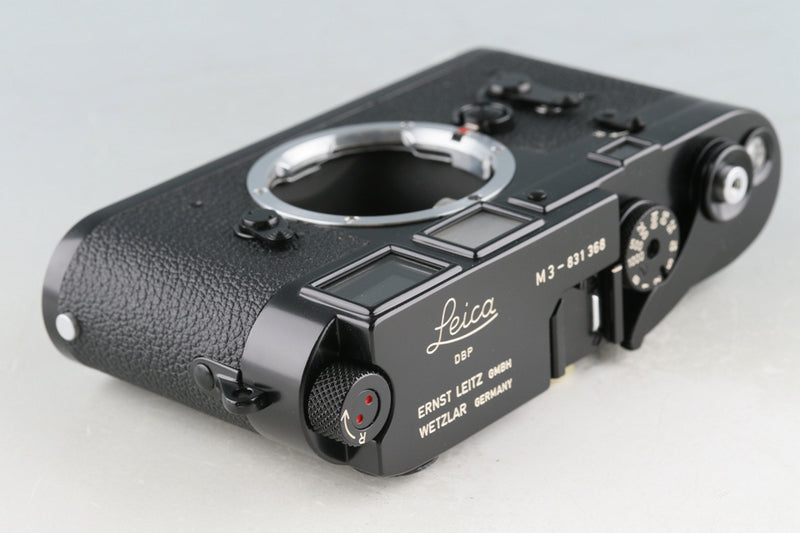 Leica Leitz M3 Repainted Black Repainted by Kanto Camera #39893T