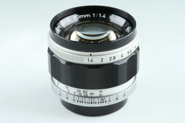 Canon 50mm F/1.4 Lens for Leica L39 #40372C1