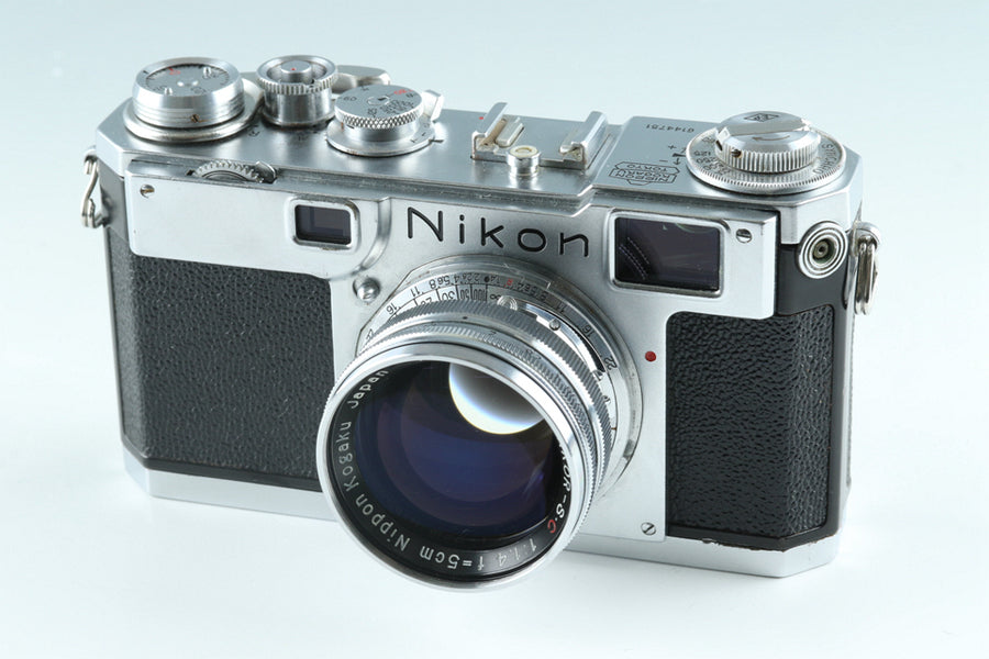 Nikon S2 + Nikkor-S.C 50mm F/1.4 Lens #40515D1 – IROHAS SHOP