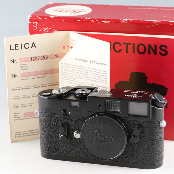 Leica M4 35mm Rangefinder Film Camera With Box #40862K – IROHAS SHOP
