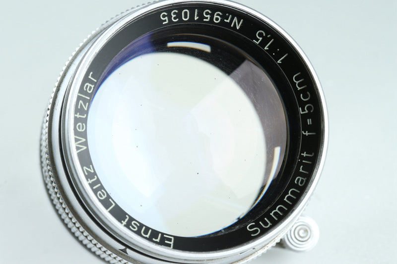 Leica Leitz Summarit 50mm F/1.5 Lens for Leica L39 #40874T