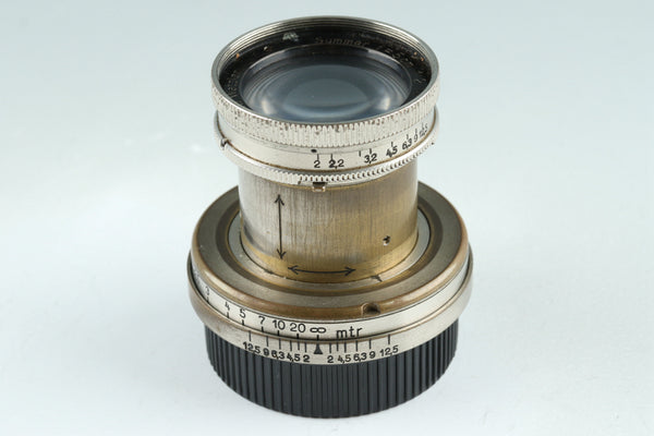 Leica Leitz Summar 50mm F/2 Lens for Leica L39 #41779C2