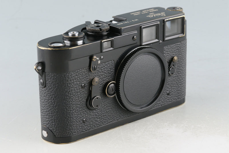 Leica Leitz M3 *Double Stroke* Repainted Black Repainted by Kanto Camera #41911T