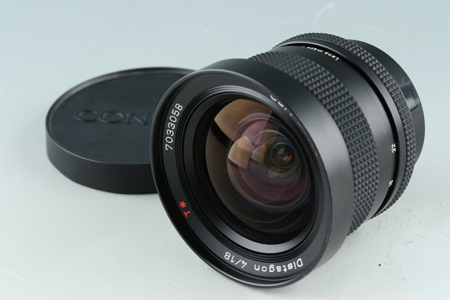Contax Carl Zeiss Distagon T* 18mm F/4 MMG Lens for CY Mount