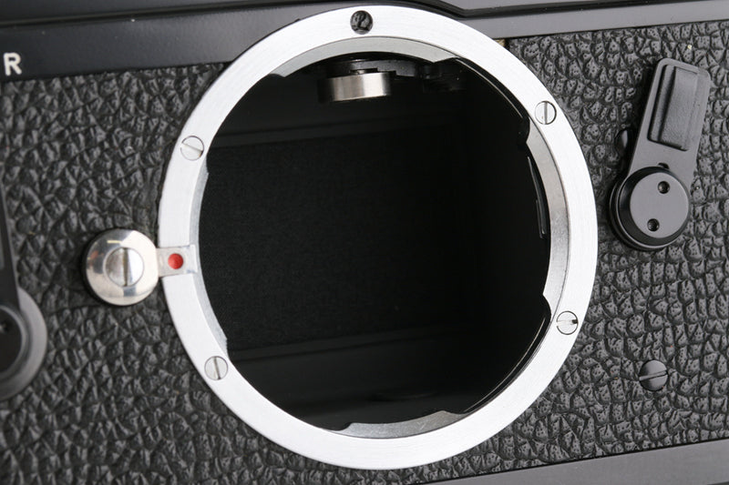 Leica Leitz M4 Repainted Black Repainted by Kanto Camera #42350T