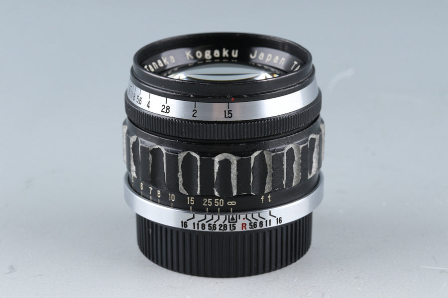 Tanaka Kogaku Tanar H.C. 50mm F/1.5 Lens for L39 #42776C2 – IROHAS