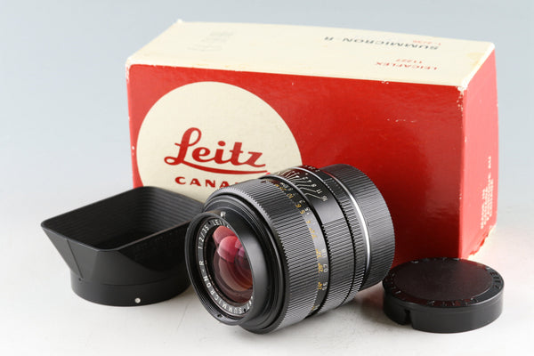 Leica Leitz Summicron-R 35mm F/2 3-Cam Lens for Leica R With Box #44114L1