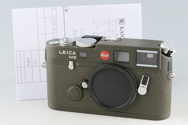 Leica M6 TTL 0.72 Olive Repainted By Kanto Camera #44212T