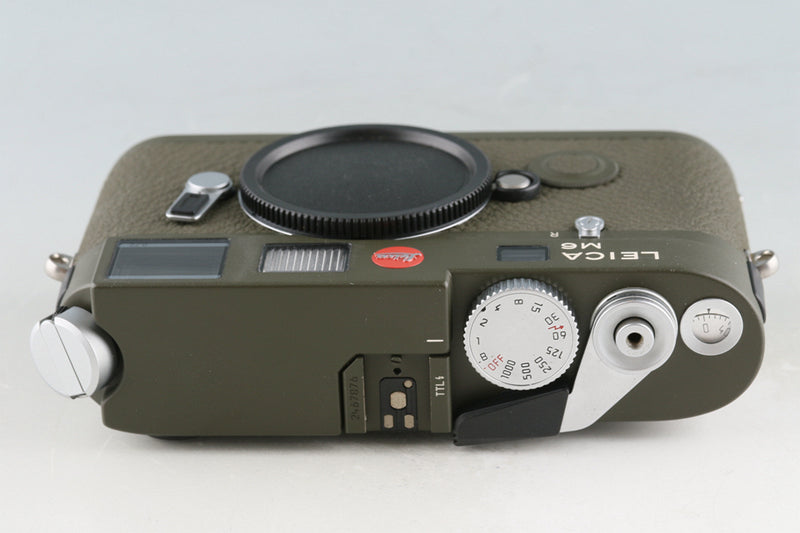 Leica M6 TTL 0.72 Olive Repainted By Kanto Camera #44212T