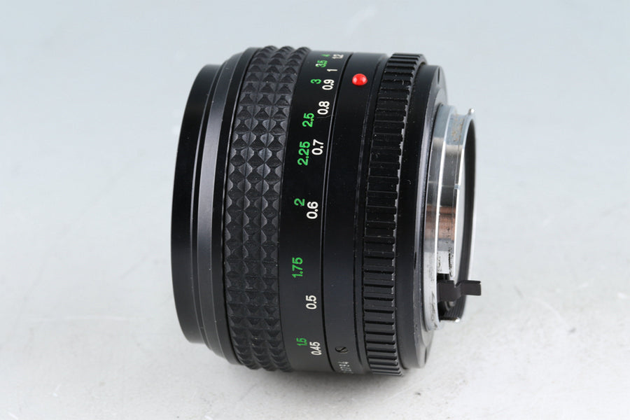 Minolta MD ROKKOR 50mm F/1.2 Lens for MD Mount #44376F5