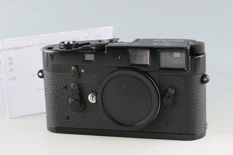 Leica Leitz M2 Repainted Black Repainted by Kanto Camera #44673T