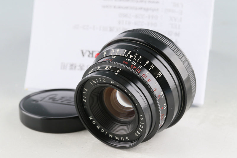 Leica Leitz Summicron 35mm F/2 Lens for Leica M Repainted by Kanto Camera #44674T