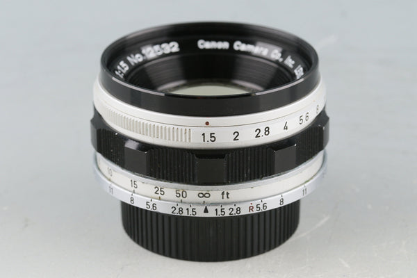 Canon 35mm F/1.5 Lens for Leica L39 #44679F4