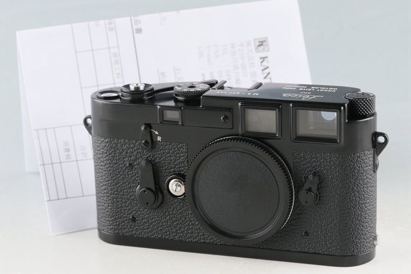 Leica Leitz M3 Repainted Black Repainted by Kanto Camera #45313T