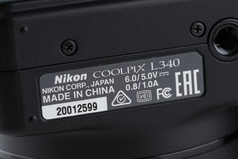 Nikon Coolpix L340 Digital Camera #45473H33