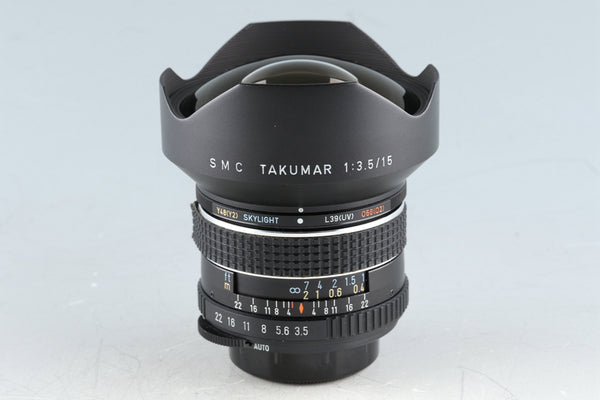 Asahi Pentax SMC Takumar 15mm F/3.5 Lens for M42 Mount #45574H21