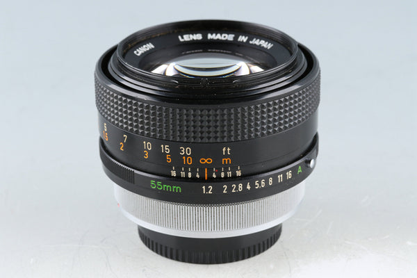 Canon FD 55mm F/1.2 S.S.C. Lens #46145F4