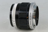 Olympus Pen-FT Black + G. Zuiko Auto-S 40mm F/1.4 Lens #46264D4