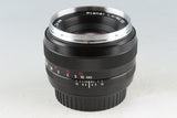 Carl Zeiss Planar T* 50mm F/1.4 ZE Lens for Canon #46581G21