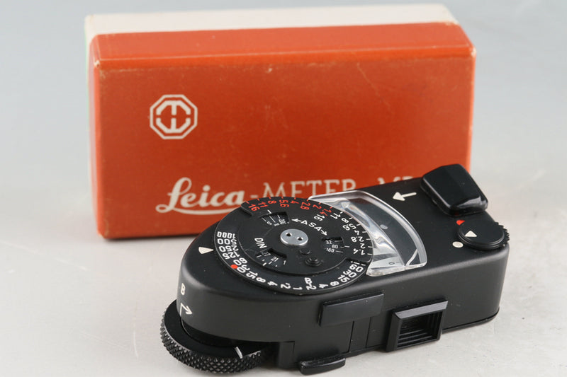 Leica Meter MR Black Chrome With Box #47173L1