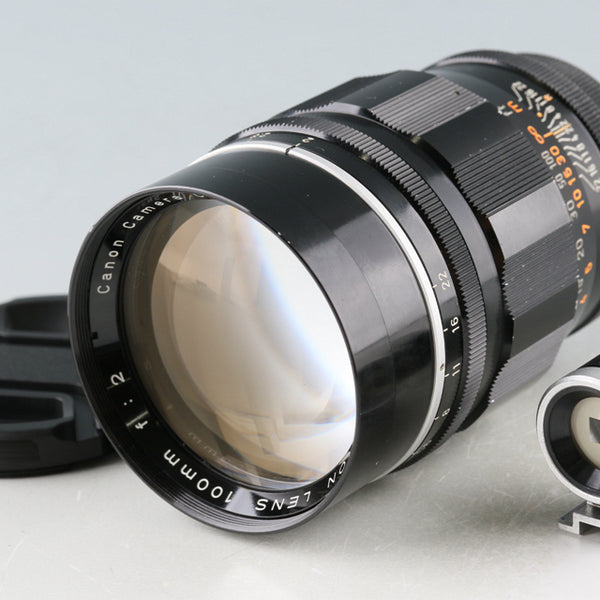 Canon 100mm F/2 Lens for Leica L39 + 100mm Finder #47965M2