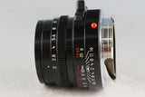 Leica Leitz Summicron-M 50mm F/2 Repainted Black Lens Repainted by Kanto Camera #48787T