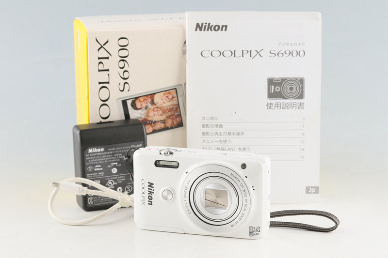 Nikon Coolpix S6900 Digital Camera With Box #49167L4