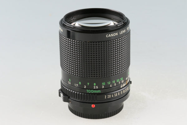 Canon FD 100mm F/2.8 Lens #49190F4