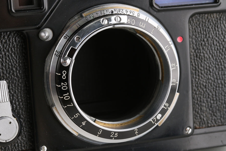 Nikon S3 Olympic Black Paint + W-Nikkor 35mm F/1.8 Lens CLA By