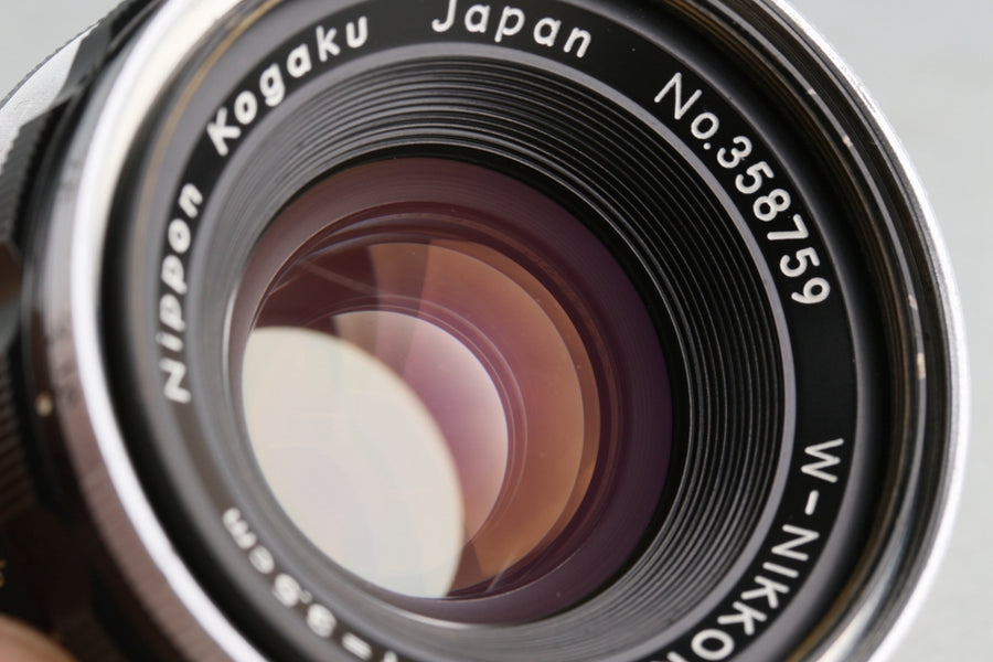 Nikon S3 Olympic Black Paint + W-Nikkor 35mm F/1.8 Lens CLA By