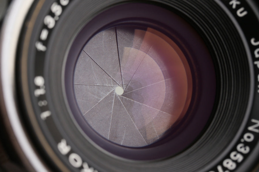 Nikon S3 Olympic Black Paint + W-Nikkor 35mm F/1.8 Lens CLA By