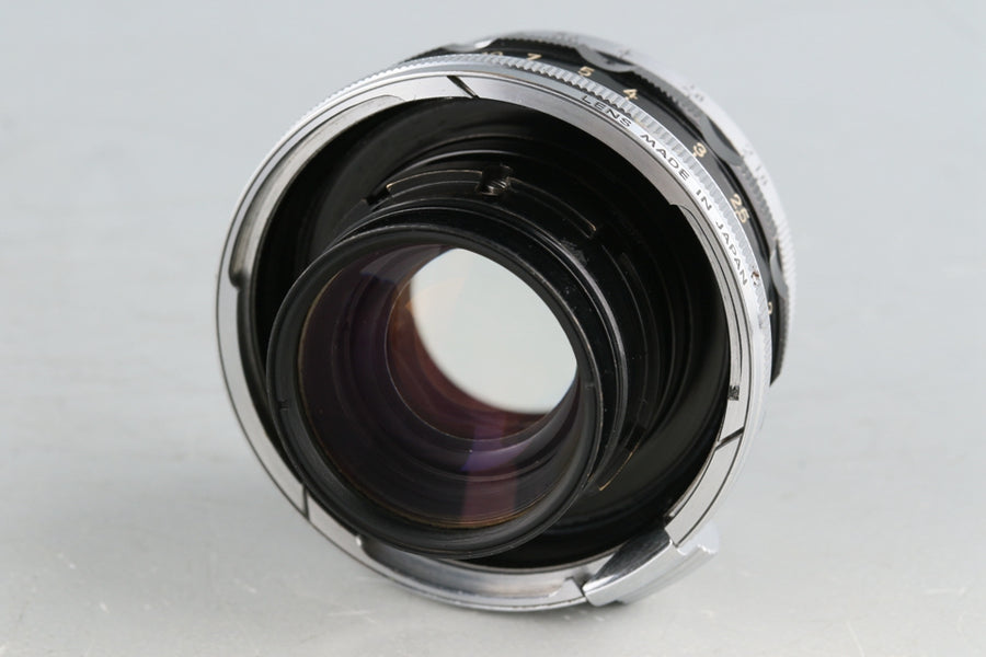 Nikon S3 Olympic Black Paint + W-Nikkor 35mm F/1.8 Lens CLA By