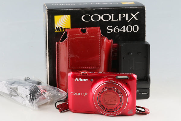 Nikon Coolpix S6400 Digital Camera With Box #49902L4