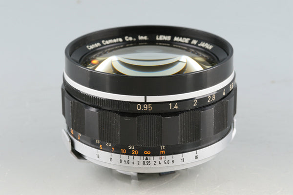 Canon 50mm F/0.95 Lens #49919F4